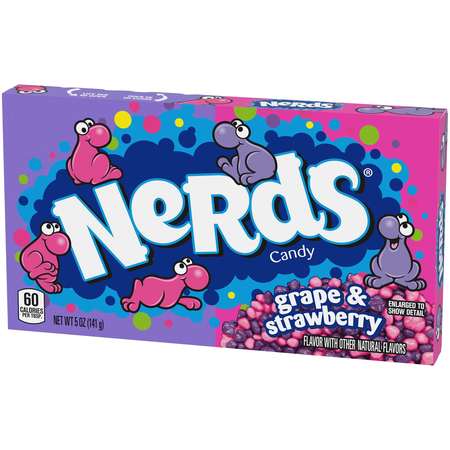 Nerds Nerds Grape Strawberry Box United States 5 oz., PK12 00079200766733U